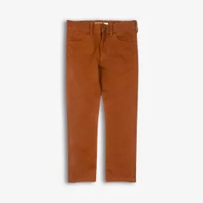 Skinny Twill Pants | Terracotta