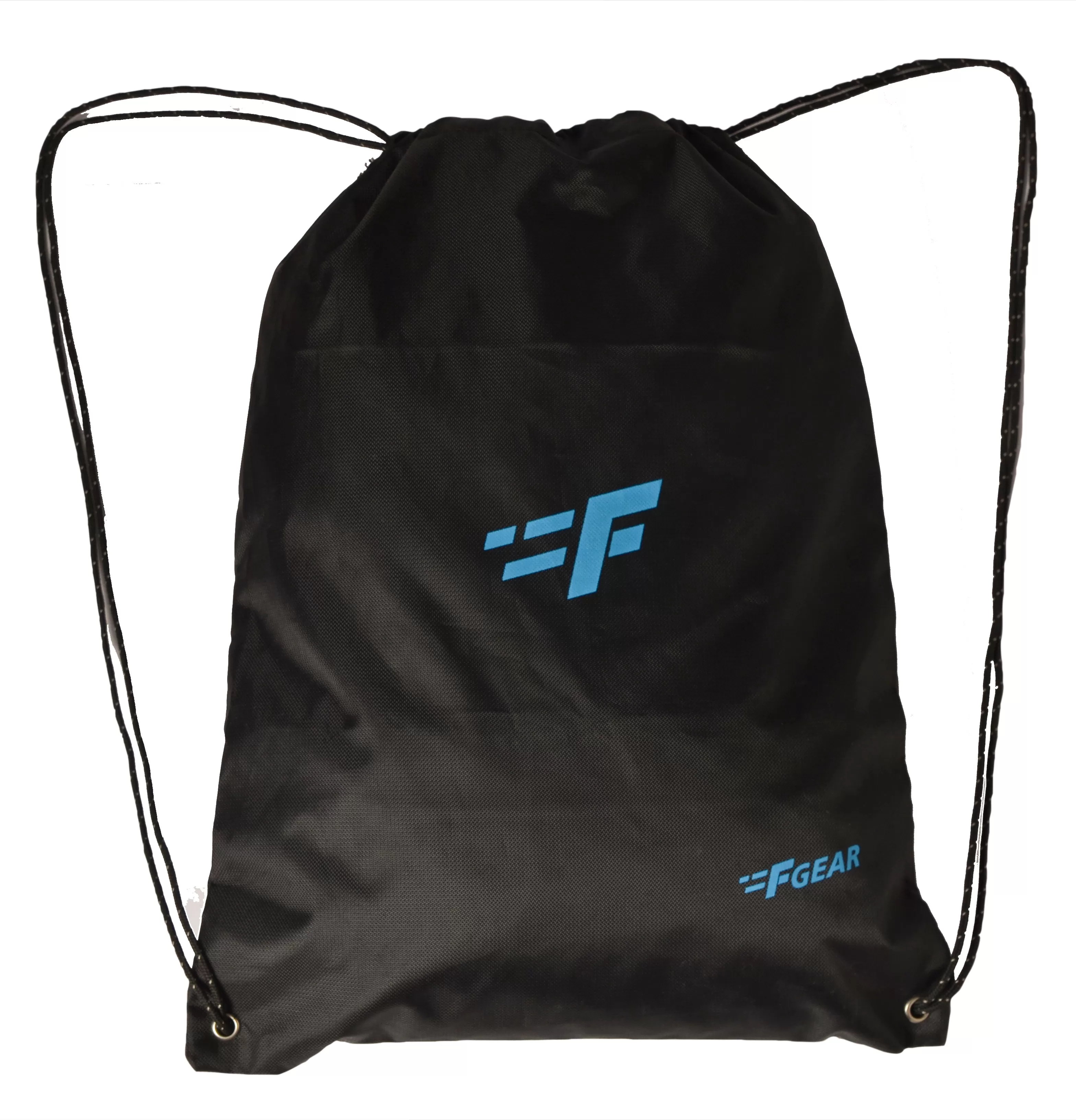 String V2 8L Black Drawstring Bag