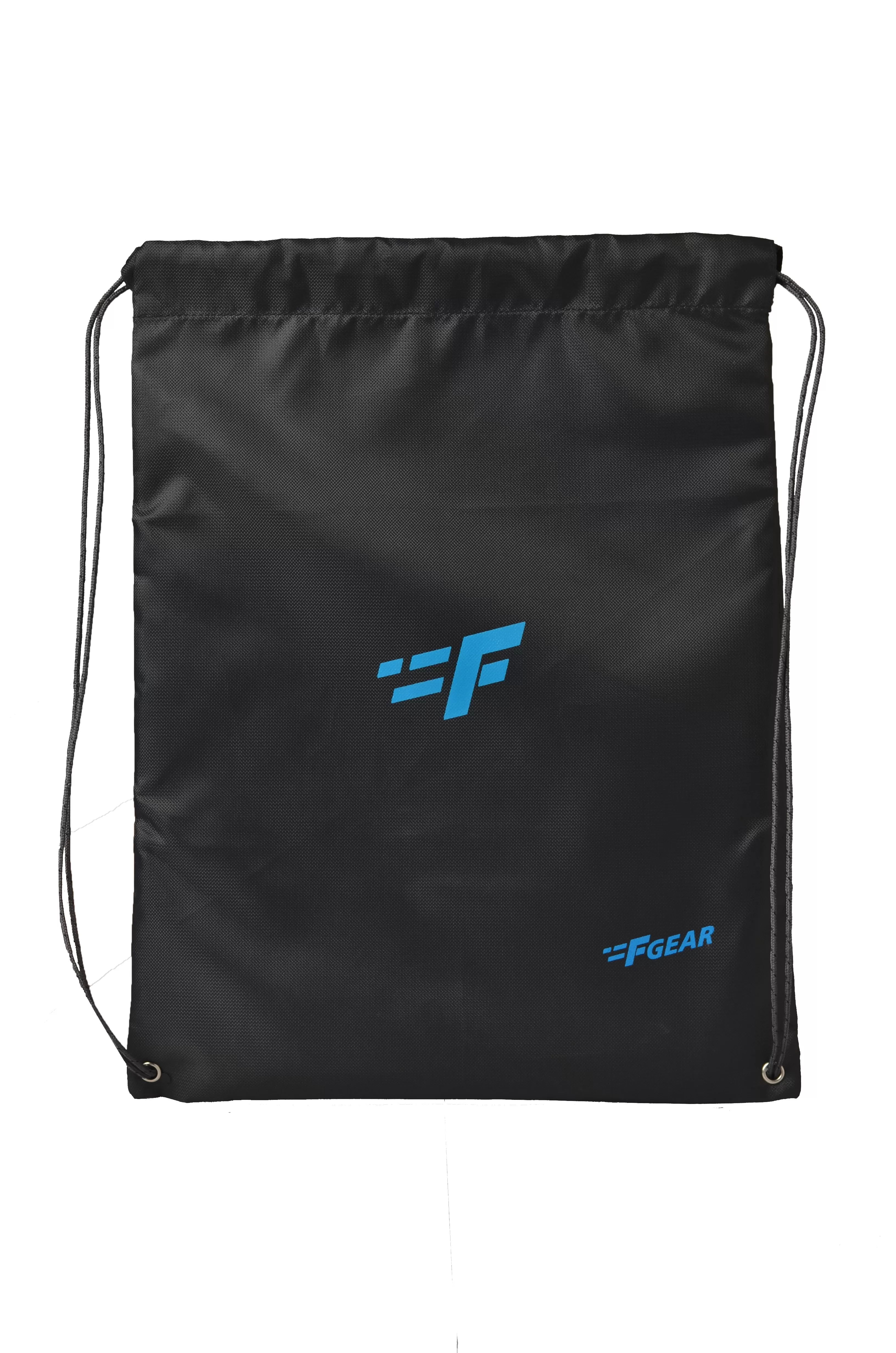 String V2 8L Black Drawstring Bag