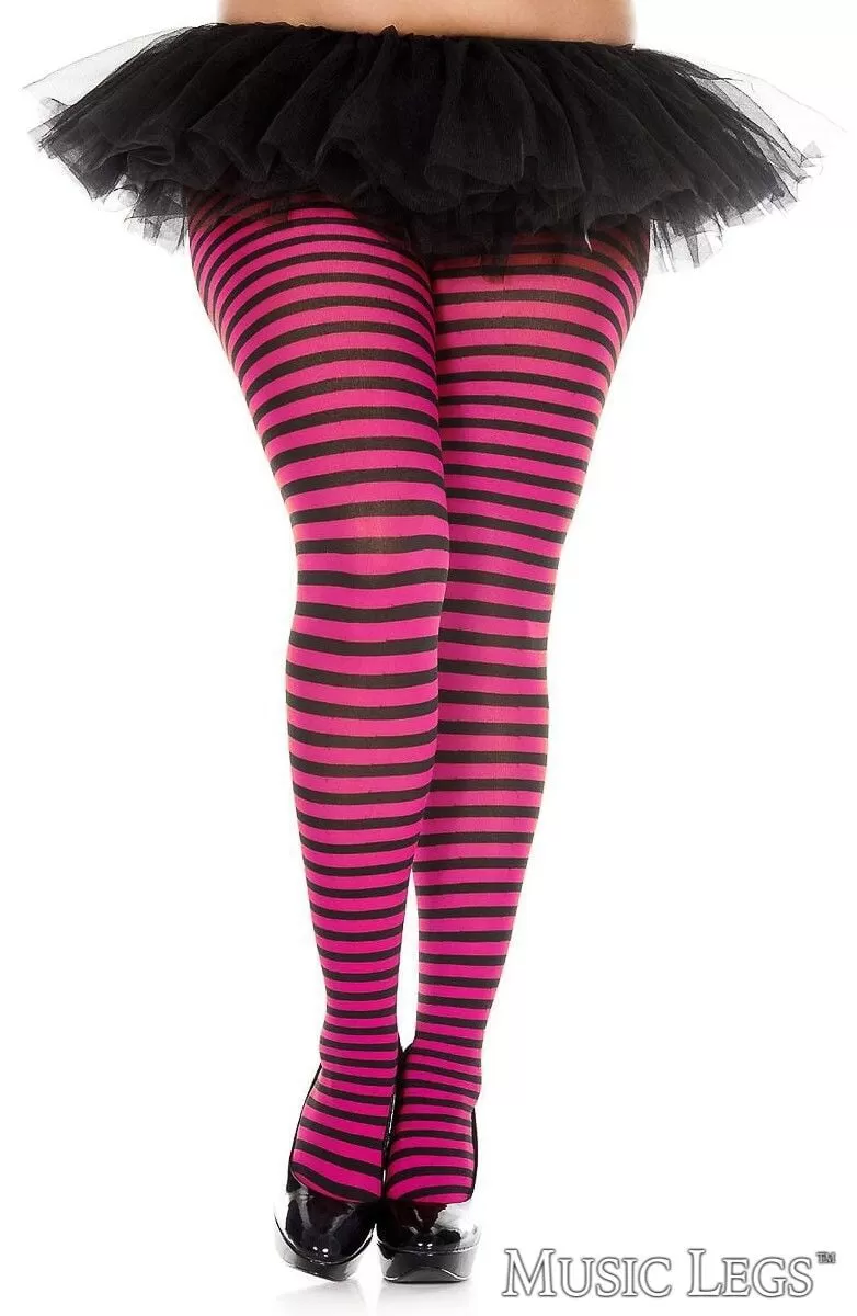 Striped Pantyhose