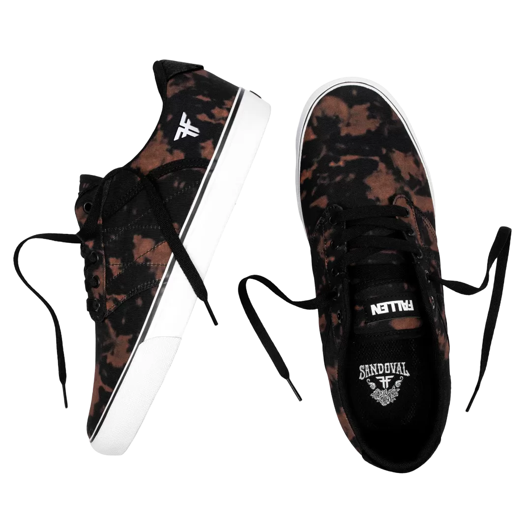 T-GUN BLEACHED BLACK/BROWN TOMMY SANDOVAL - VULC