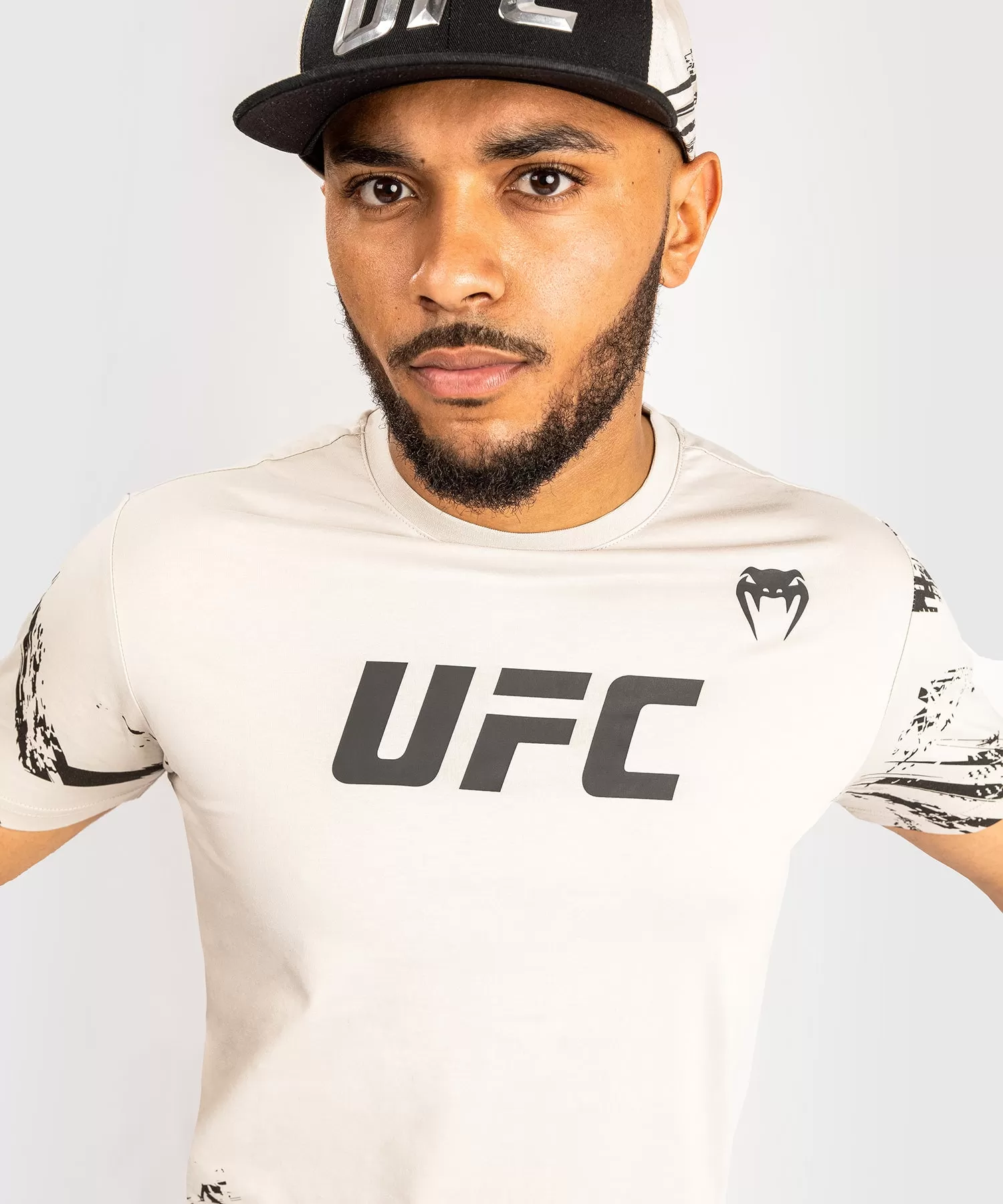 UFC Venum Authentic Fight Week 2.0 Men’s Short Sleeve T-Shirt - Sand