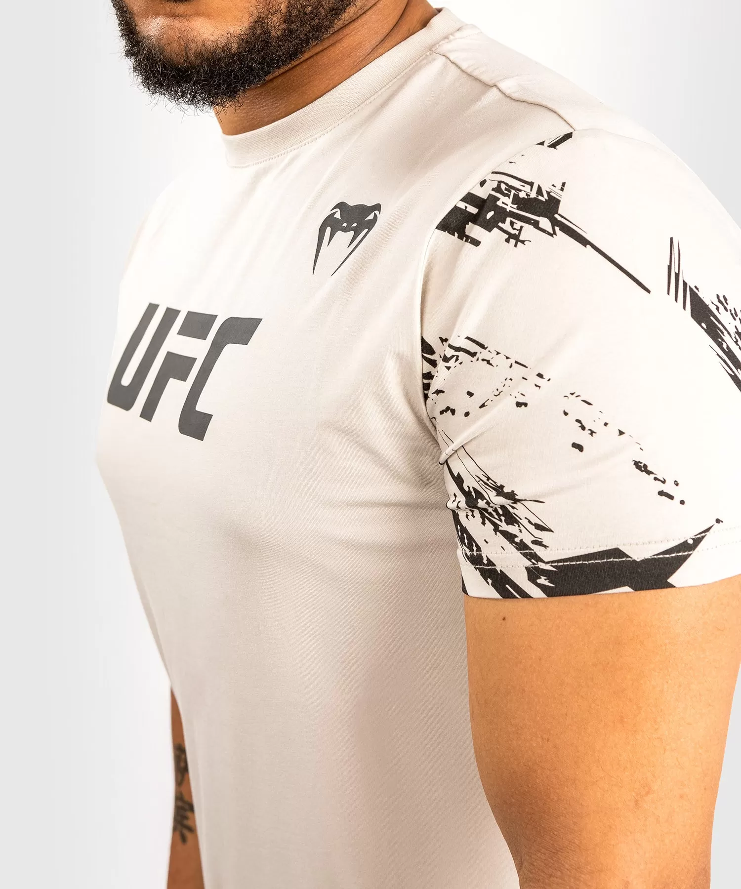 UFC Venum Authentic Fight Week 2.0 Men’s Short Sleeve T-Shirt - Sand