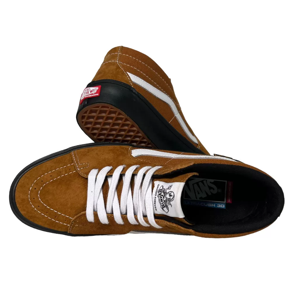 Vans Skate Grosso Mid Pig Suede Brown/Black