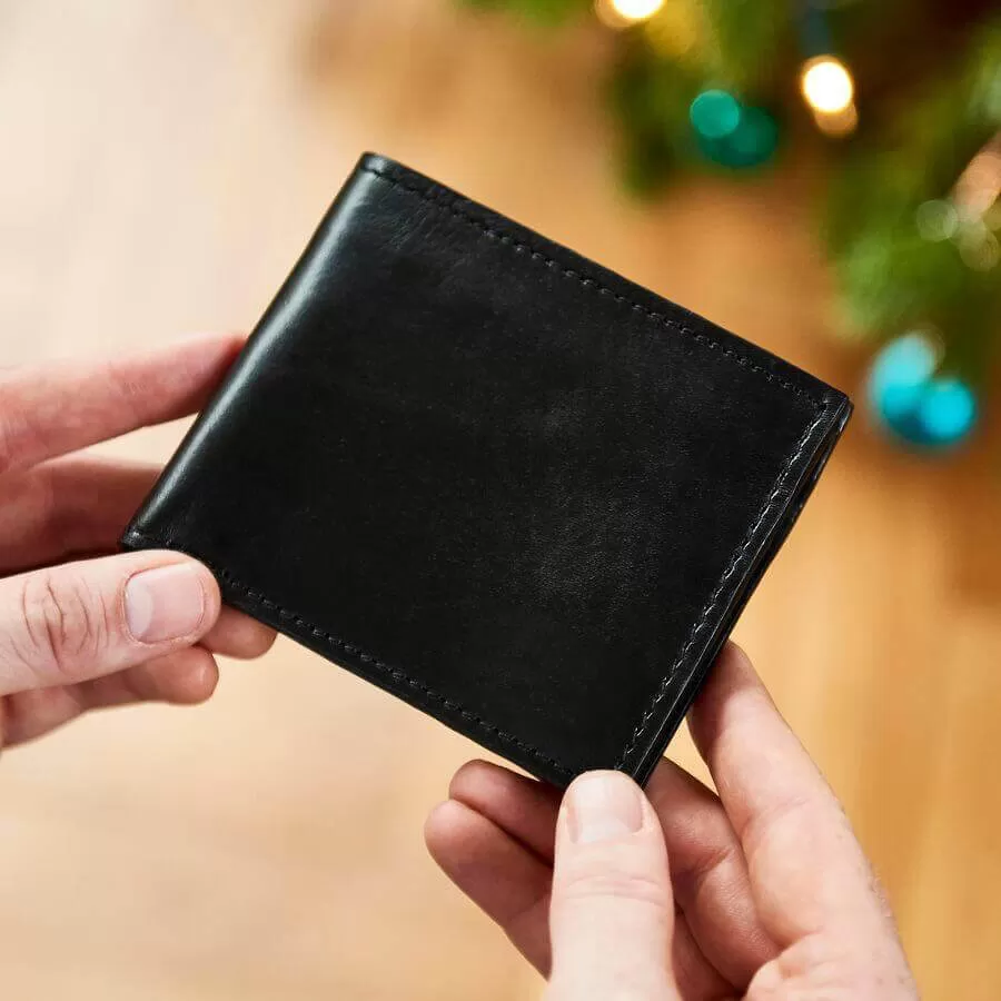 Wave Leather Coin Wallet